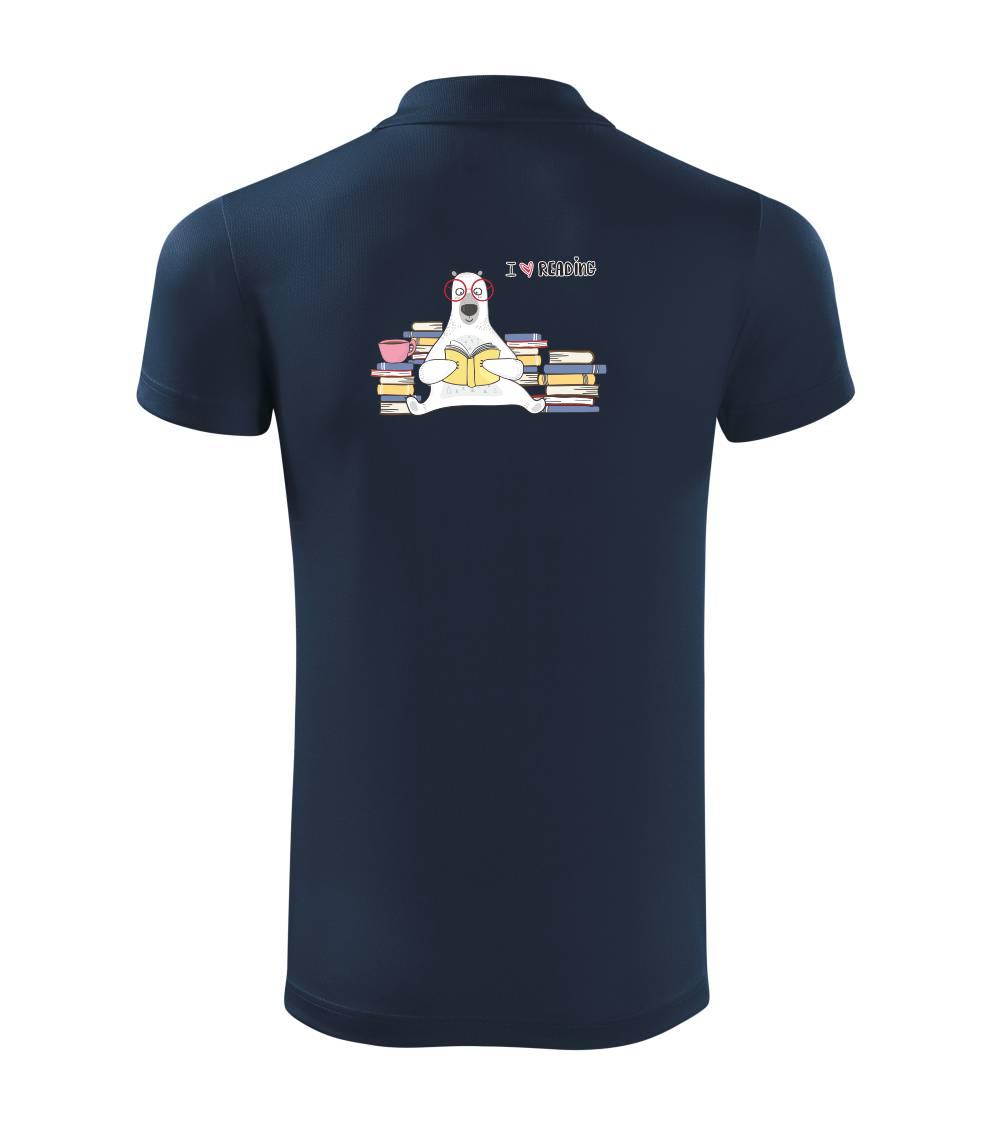 I love reading medveď I love reading medveď