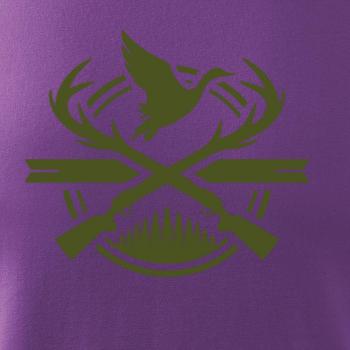 Lovec a kačice - zelený