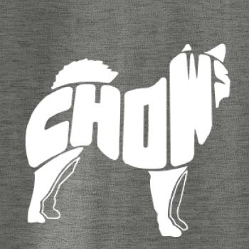 Čau Čau - nápis v tele Čau Čau - nápis v tele