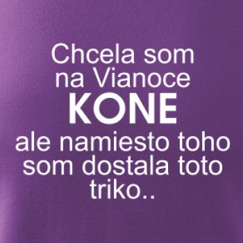 Chcela som na Vianoce kone