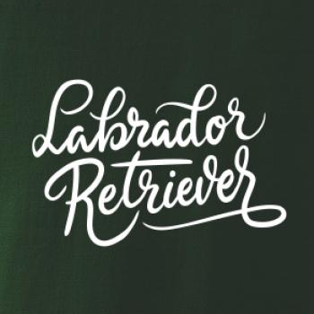 Labrador - nápis okrasný