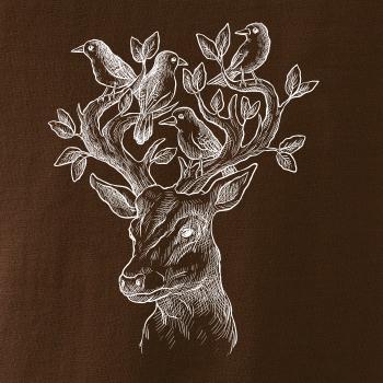 Jeleň ochranca prírody