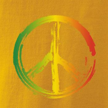 Peace symbol paint