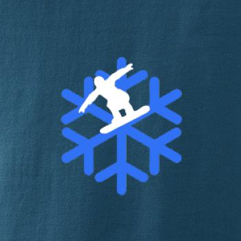 Snowboard vločka Snowboard vločka