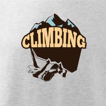 Climbing horolezec na logu