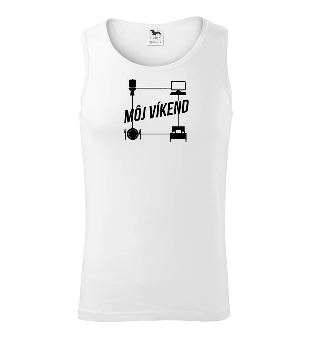 Tričká pre ajťákov - Môj víkend - Tielko pánske Core