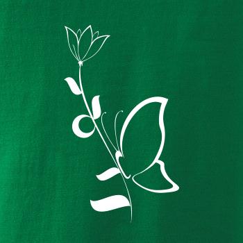 Motýľ na kytici Motýľ na kytici