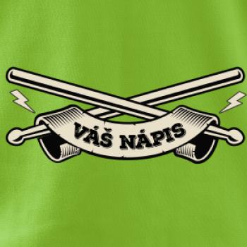 Rock paličky vlastní nápis