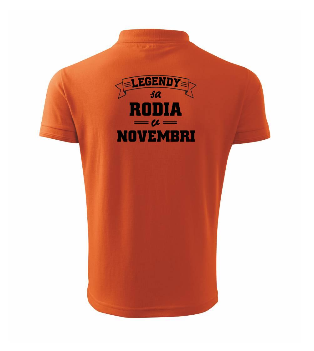 Legendy sa rodia v novembri Legendy sa rodia v novembri