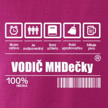 Čiarový kód - Vodič MHDečky / Vodička MHDečky
