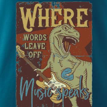 Where words leave off