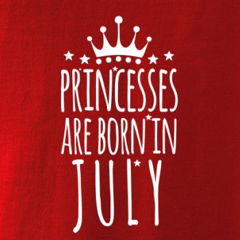 Princesses are born in July