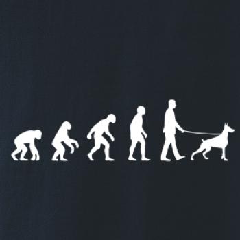 Evolúcia pes doberman (muž-žena)