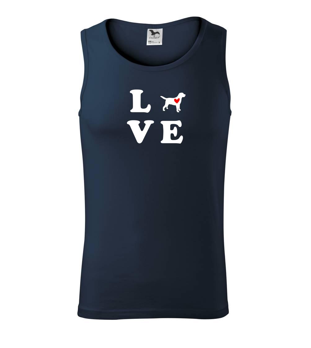 Labrador - Labrador love - Tielko pánske Core