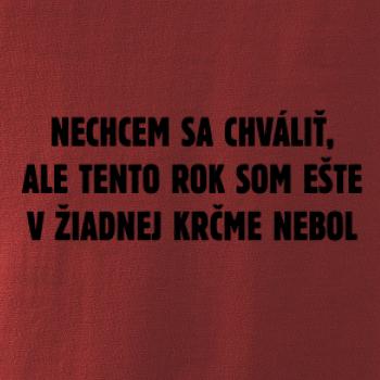 Tento rok som ešte nebol v krčme