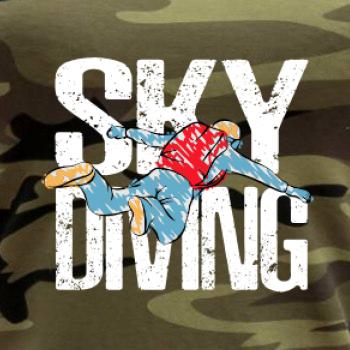 Skydiving nápis