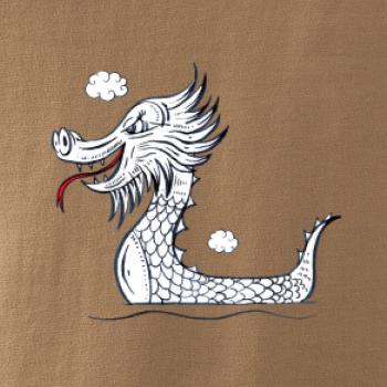 Dračia loď olejomaľba