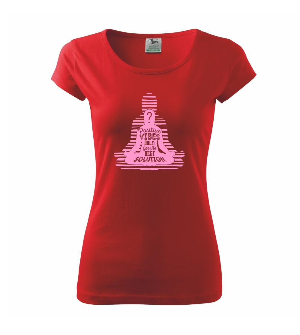 Joga - positive vibes only ružová Joga - positive vibes only ružová