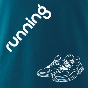 Running nápis šikmo Running nápis šikmo