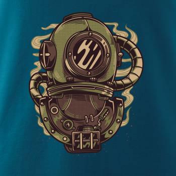  Starý potápačský skafander