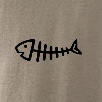 Rybie kostra kreslená