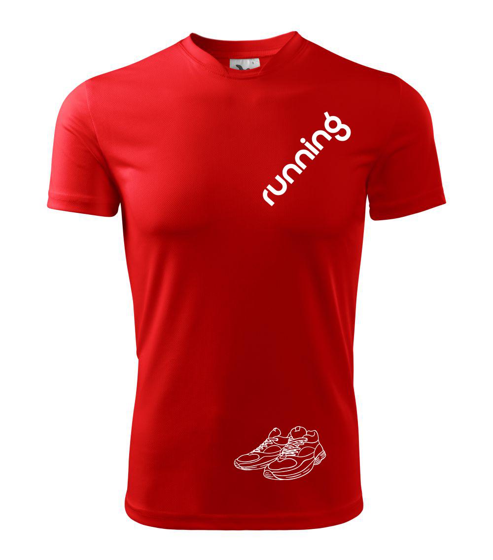 Running nápis šikmo Running nápis šikmo