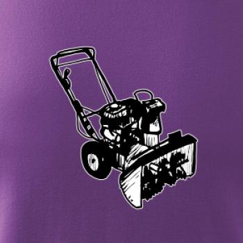 Sněhová fréza kresba