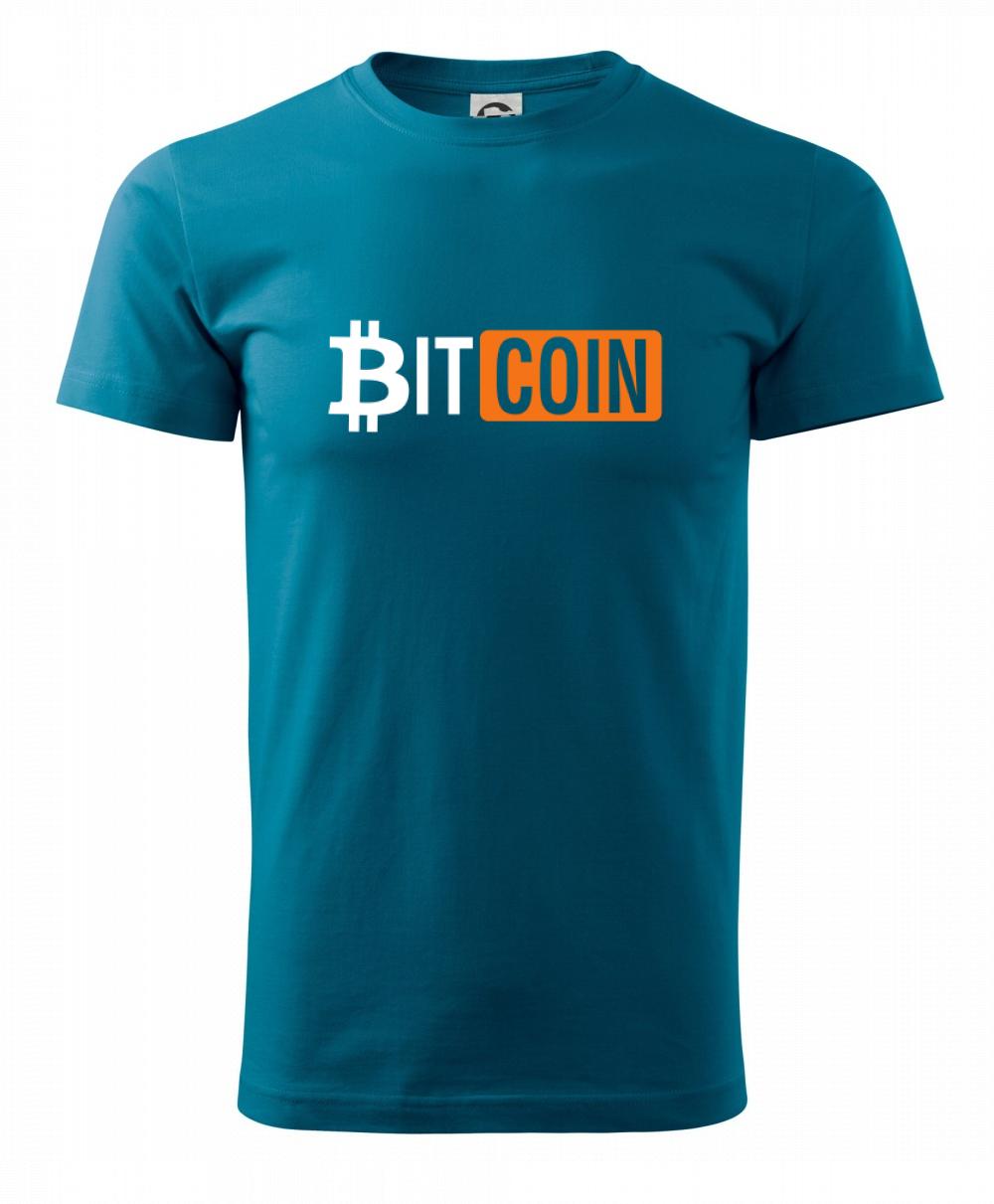 Bitcoin nápis Bitcoin nápis