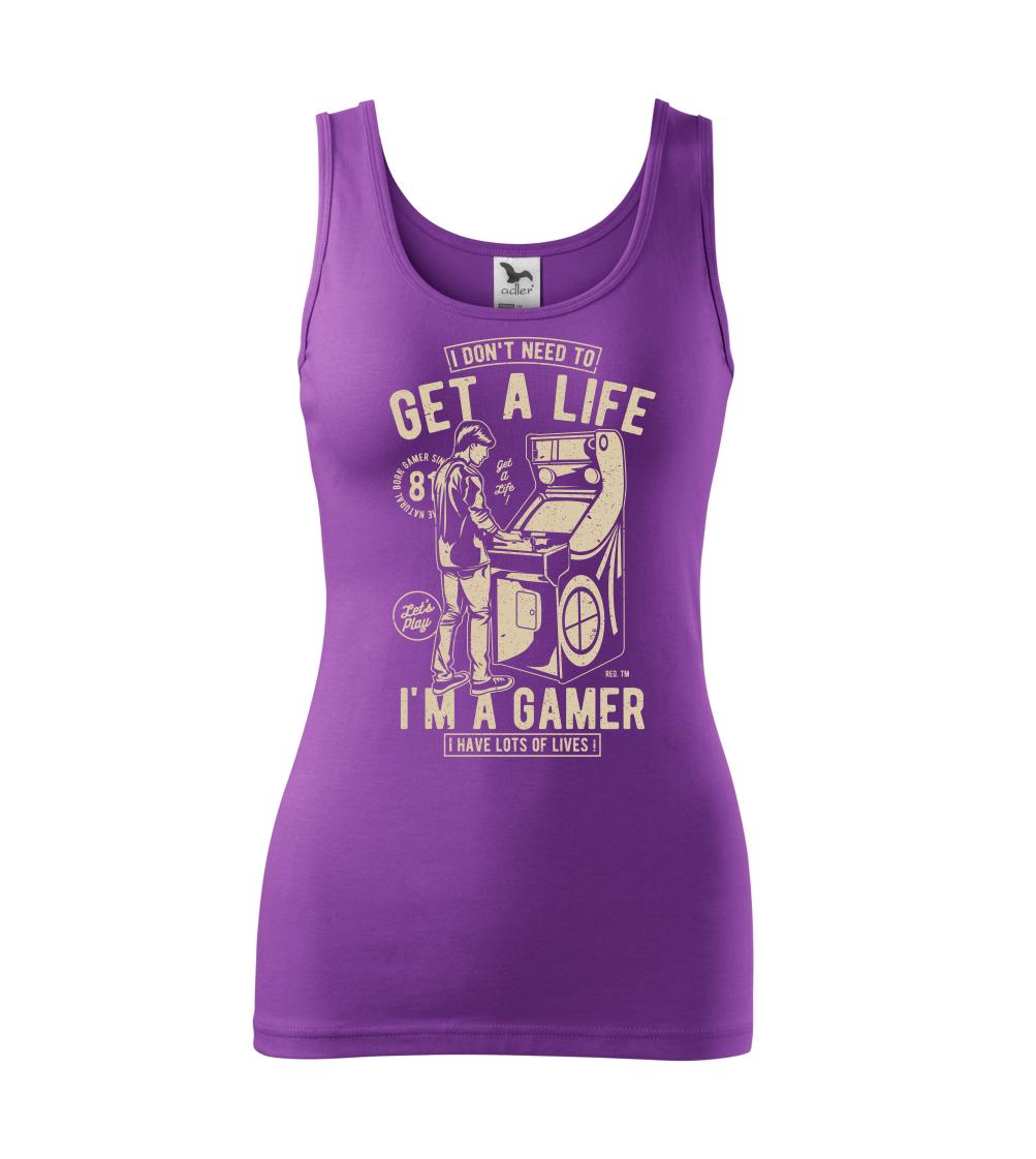 Tričká pre ajťákov - Get A Life - Dámske tielko