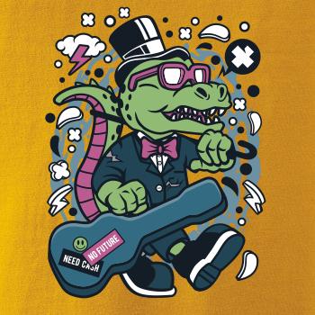 Krokodíl s gitarou