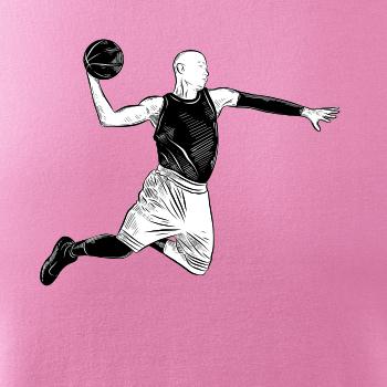 Basketbalista vo výskoku