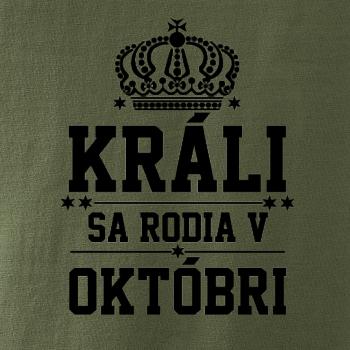 Králi sa rodia v októbri