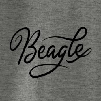 Beagle - nápis okrasný