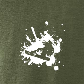 Snowboard splash Snowboard splash