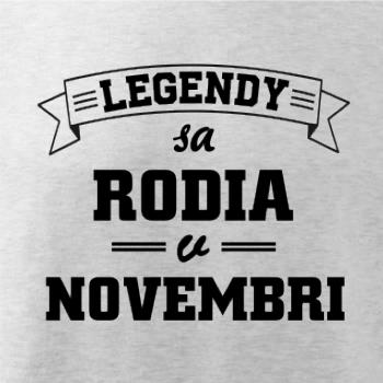 Legendy sa rodia v novembri