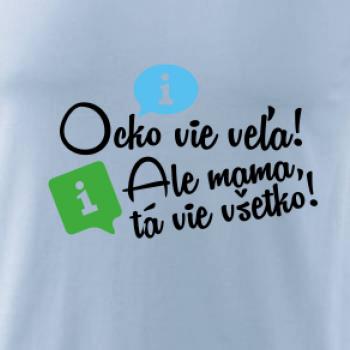 Ocko vie veľa, ale mama tá vie všetko!  Ocko vie veľa, ale mama tá vie všetko!