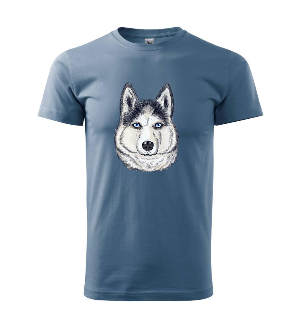 Husky hlava - kreslený Husky hlava - kreslený