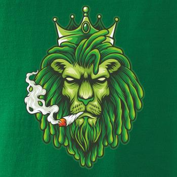 Zhulený lev zelený