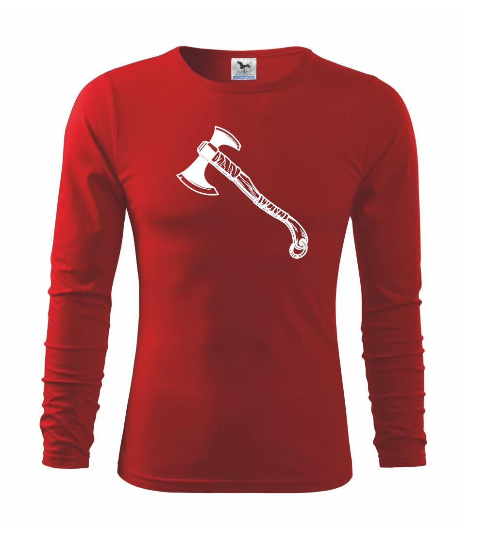 Grafické tričká - Viking sekera - Tričko detské Long Sleeve