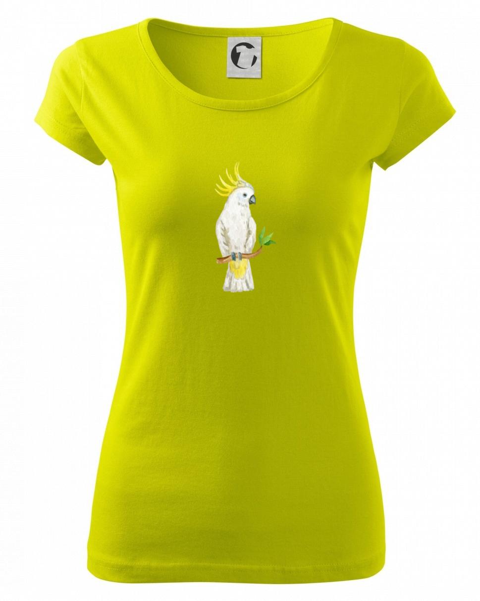 Papagáj Kakadu kreslený Papagáj Kakadu kreslený