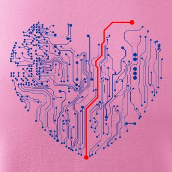 Tlačený spoj srdce