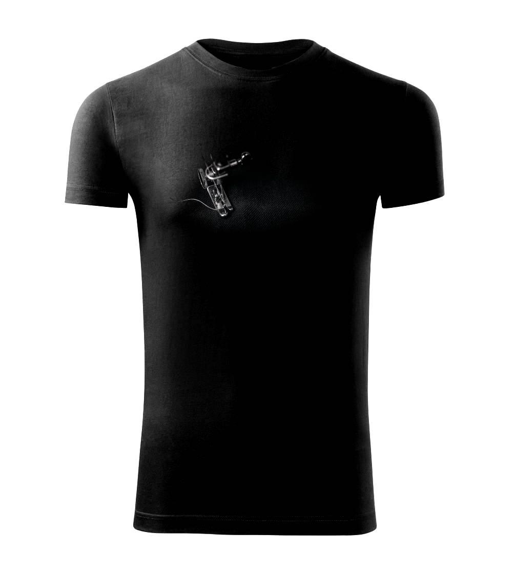 Grafické tričká - Zošité triko - Viper FIT - Pánske zúžené tričko