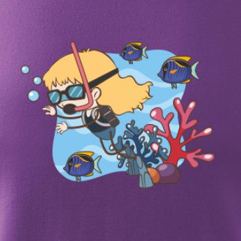 Potápač dievča Potápač dievča