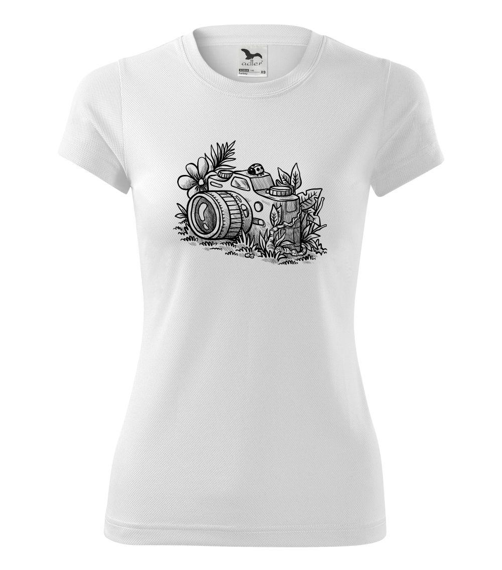 Foťák kreslený lienka Foťák kreslený lienka