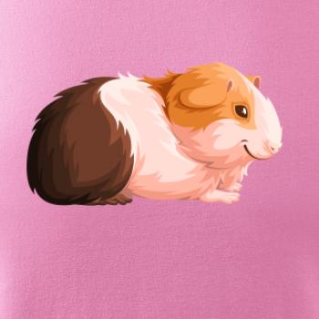 Morče - kreslené z boku