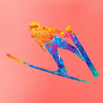 Skokan na lyžiach splash