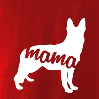 Nemecký ovčiak mama obrys