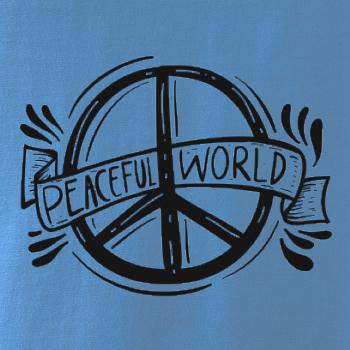 Peaceful world logo
