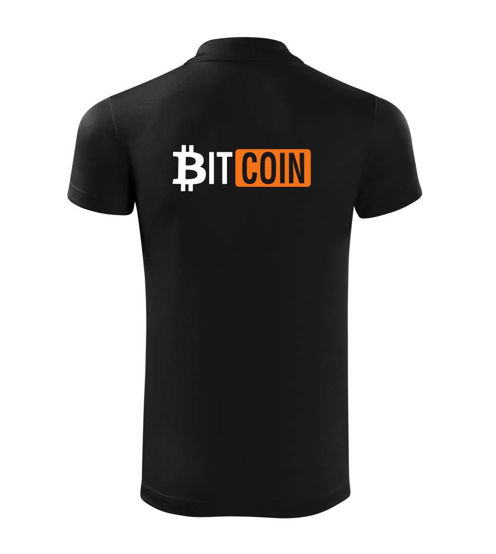 Bitcoin nápis Bitcoin nápis