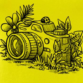 Foťák kreslený lienka